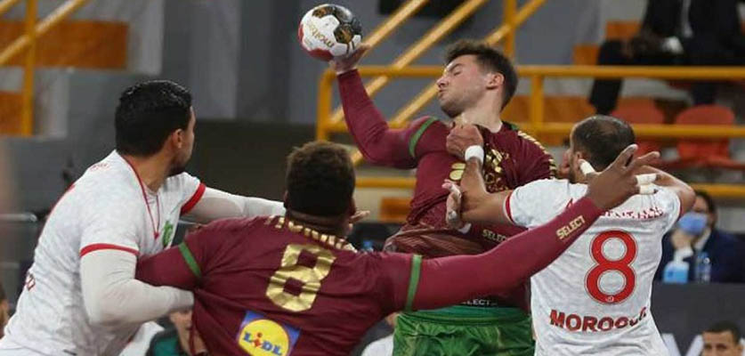 هزيمة ثانية للمنتخب المغربي أمام البرتغال في كأس العالم لكرة اليد