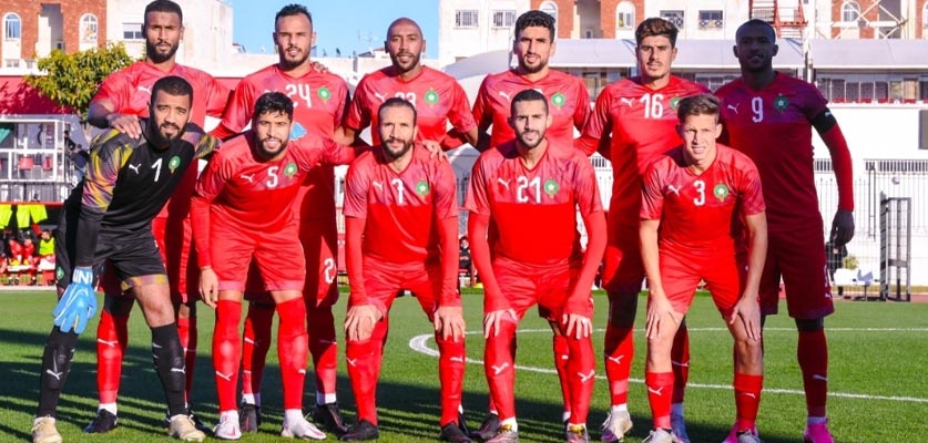 المنتخب المغربي للاعبين المحليين يحقق الفوز على نظيره الغيني