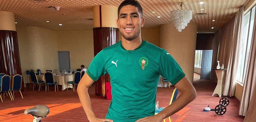 الكشف عن حالة أشرف حكيمي داخل المنتخب المغربي و باقي اللاعبين