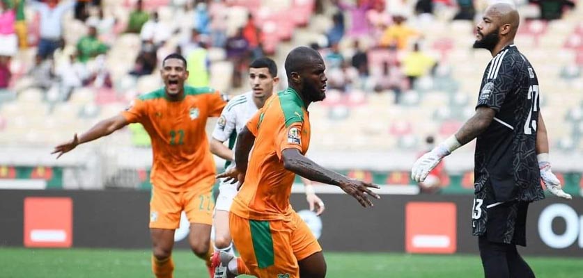 الجزائر تغادل كأس أمم إفريقيا بعد هزيمة قاسية أمام ساحل العاج