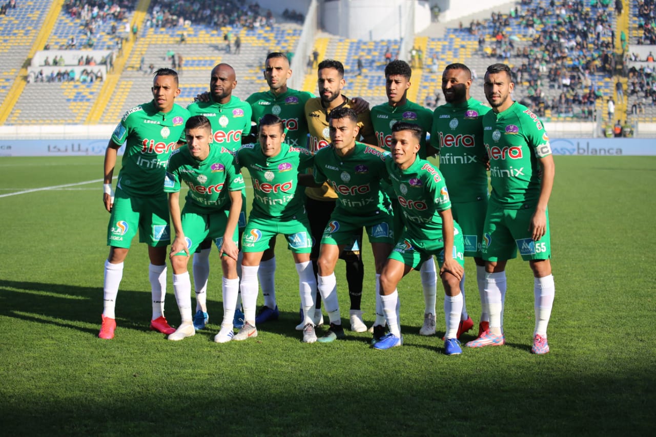 الرجاء يستعيد لاعبين بارزين قبل مواجهة مولودية الجزائر