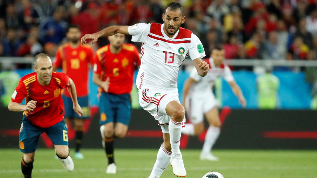 الزمالك يقرر فسخ عقد اللاعب المغربي خالد بوطيب