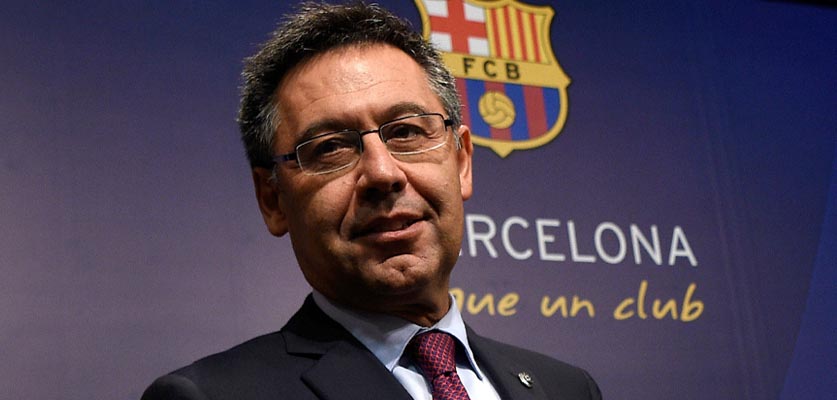 اعتقال رئيس فريق برشلونة خلال مداهمة لمقر النادي