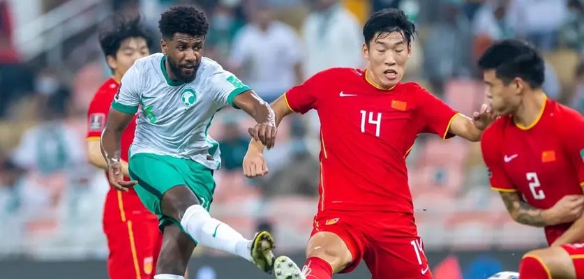 السعودية تتأهب لحسم التأهل لمونديال قطر كأول فريق عربي على حساب الصين