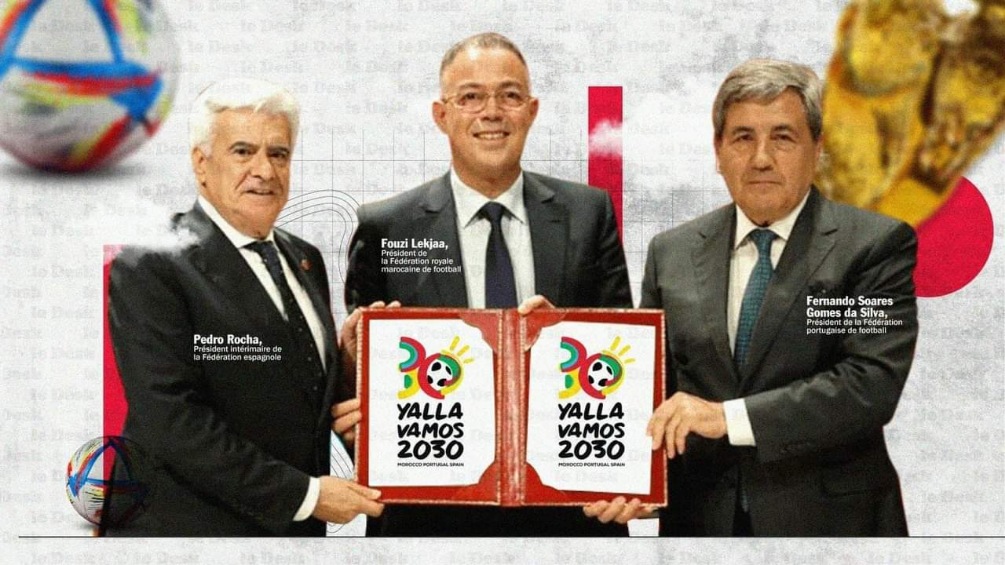 لقجع من البرتغال: "يلاَّ فاموس" شعار تنظيم المغرب وإسبانيا والبرتغال لمونديال 2030