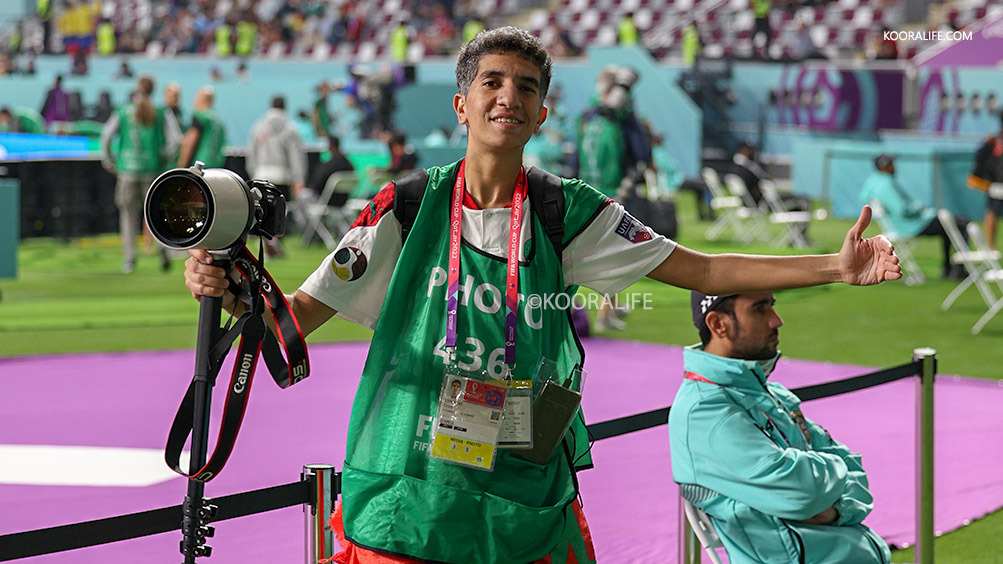 عمر الناصري: "حققت حلمي بتغطية كأس العالم بقطر وأطمح للمزيد"