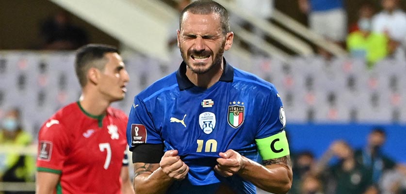 بلغاريا يفرض التعادل على إيطاليا في تصفيات كأس العالم 2022
