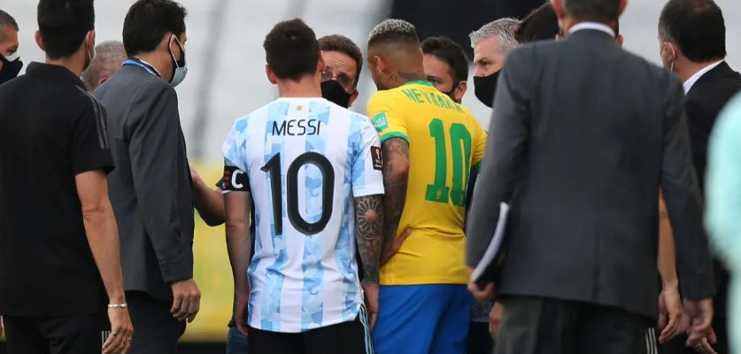 الفيفا يتأسف بعد إلغاء مباراة البرازيل والأرجنتين