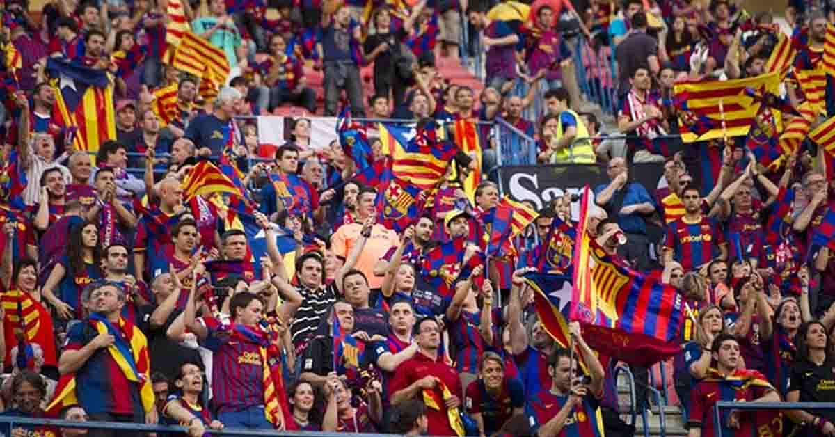 إدارة نادي برشلونة تصدر بيانا على خلفية مواجهات جماهيره وجماهير رايو فاليكانو