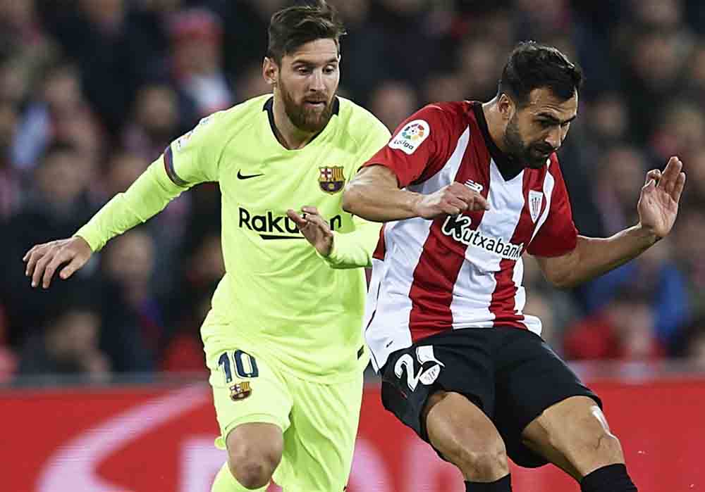بيلباو يفرض التعادل على برشلونة ويفتح باب المنافسة أمام ريال مدريد