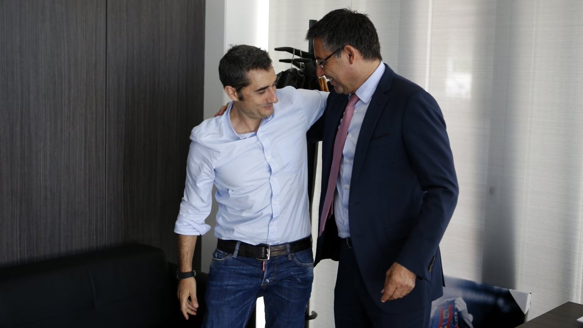 رئيس برشلونة يعلن قراره النهائي بشأن المدرب فالفيردي بعد خسارة الكأس أمام فالنسيا