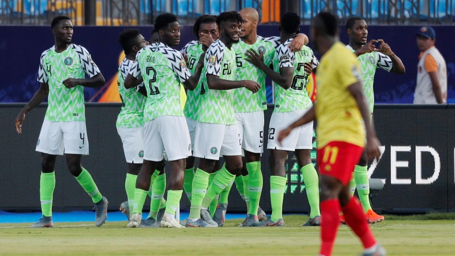 خط هجوم رهيب لنيجيريا أمام الجزائر