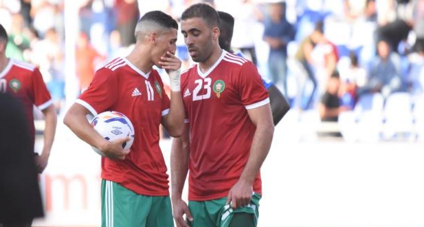 العربي وحمد الله يقودان هجوم المنتخب المغربي