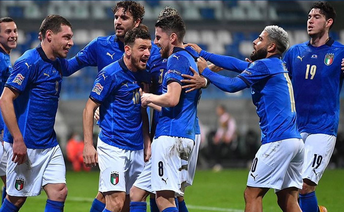 إيطاليا و بلجيكا يصلان نصف النهائي لمسابقة دوري الأمم الأوروبية