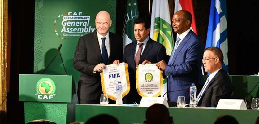 ألإتحاد الإفريقي لكرة القدم يوافق على إقامة كأس العالم كل سنتين