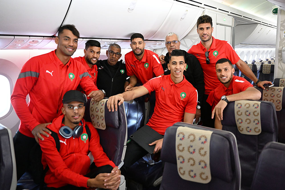 المنتخب المغربي يشد الرحال إلى قطر بطائرة خاصة
