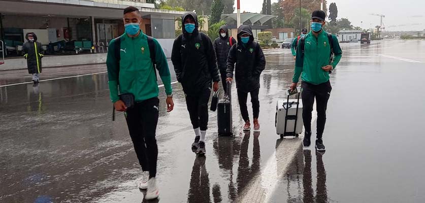 بعثة المنتخب المغربي الرديف تصل المغرب بعد الإقصاء من كأس العرب