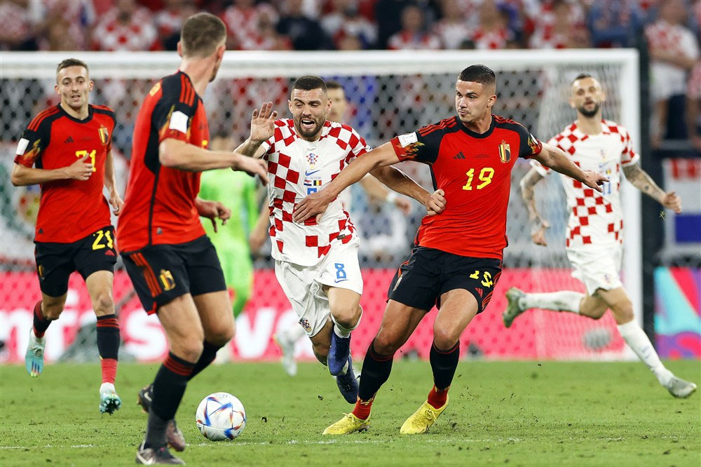 كرواتيا تخرج بلجيكا من كأس العالم بعد فرض التعادل عليها